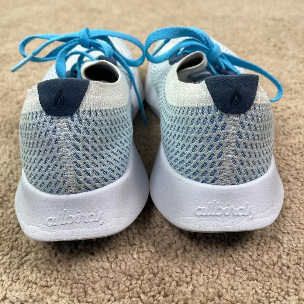 Allbirds Sneakers Womens 8 Blue Tree Dasher Casual Travel Lightweight Shoe - Picture 4 of 7
